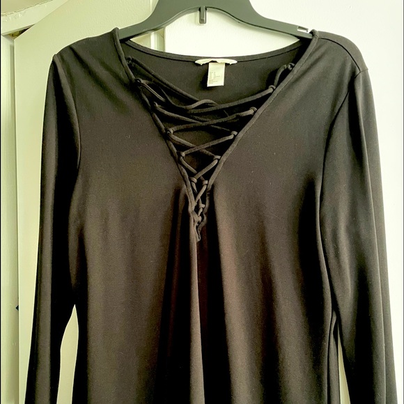 H&M Black Top XL - Picture 2 of 4